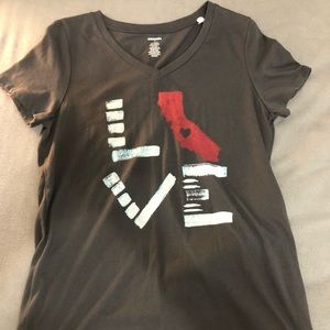 Gray California Love T-Shirt M